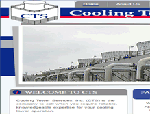 Tablet Screenshot of coolingtowerservices.biz